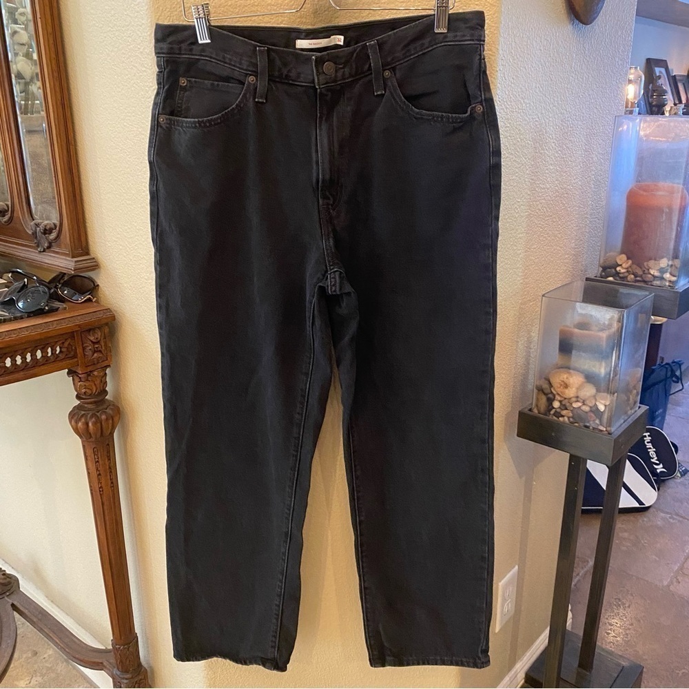 LEVI’S Women Faded Black ‘94 Baggy Jeans Size 32